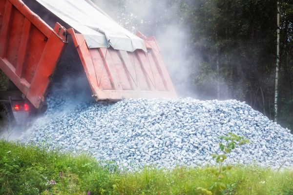 Gravel Dumping Service in Huntersville