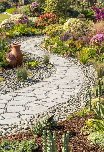 Pathway Landscaping in Huntersville
