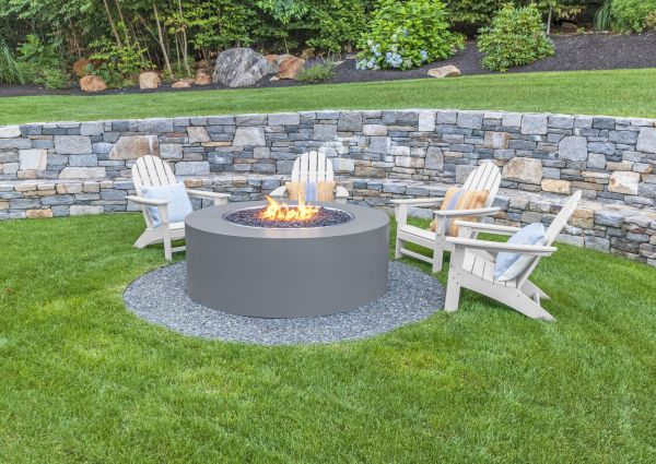 Fire Pit Landscaping in Huntersville
