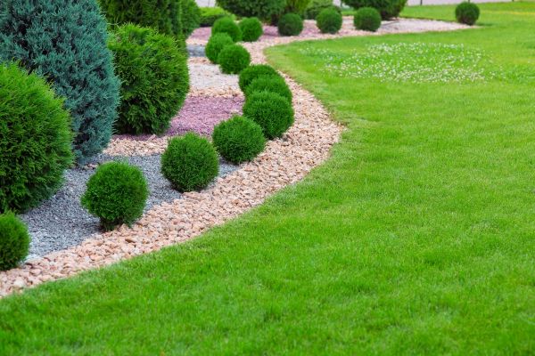 Edging Stones Installation in Huntersville