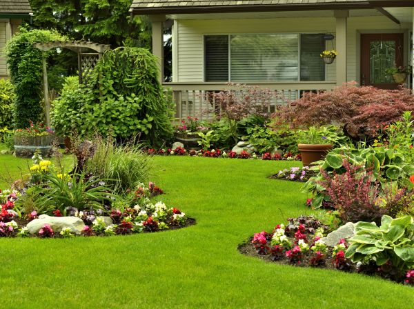 Flower Garden Planting in Huntersville
