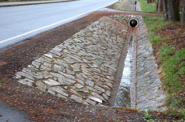Ditch Landscaping in Huntersville