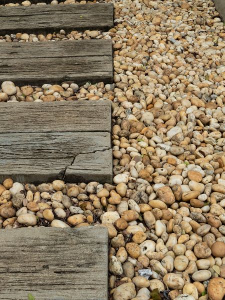 Pea Rock Installation in Huntersville
